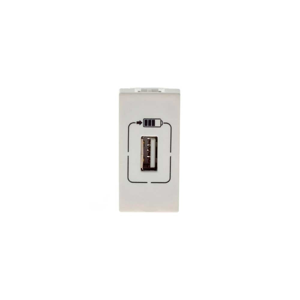 Módulo Pial Plus+ Branco 1 Tomada USB 1100MA 615088BC