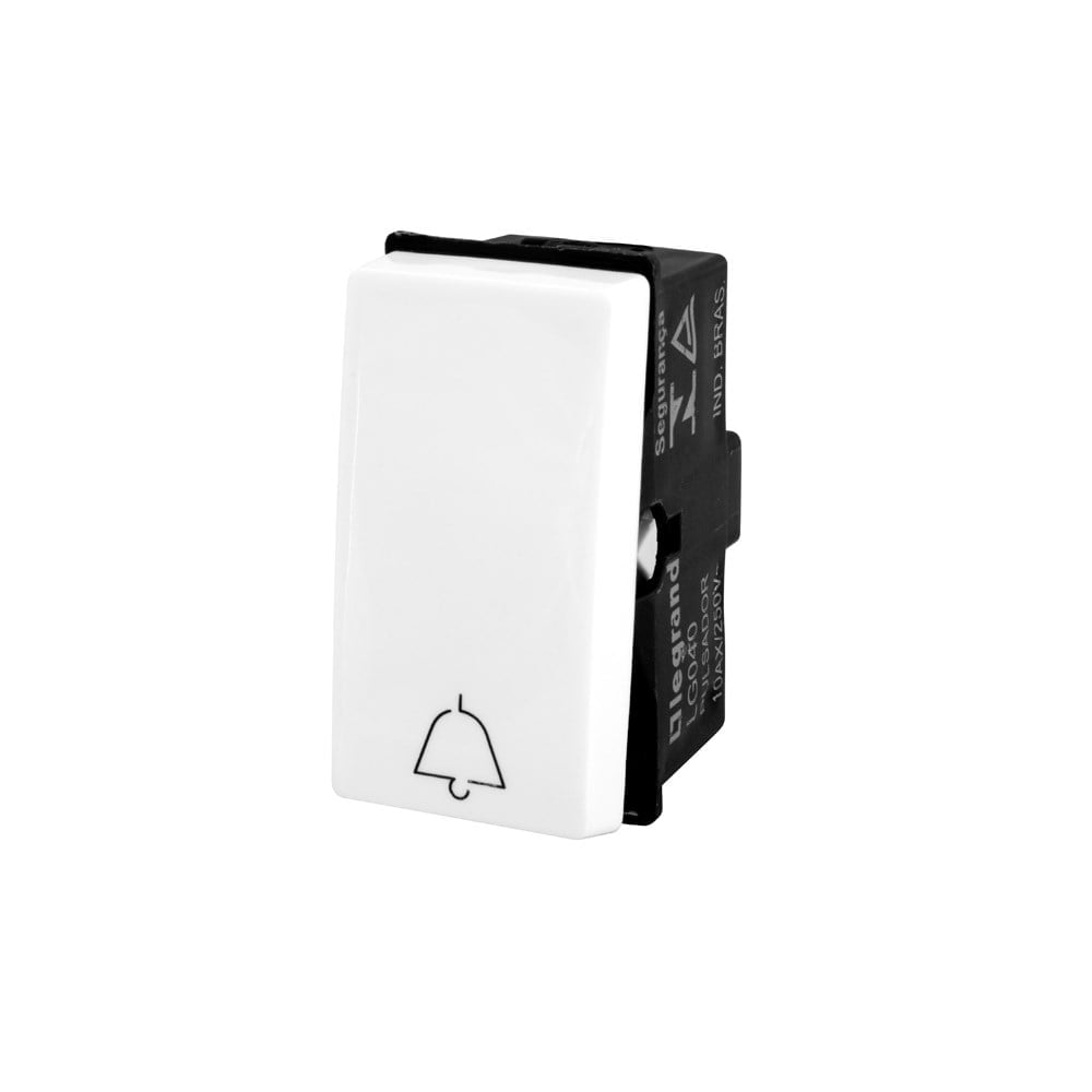 Módulo Pial Pop Branco 1 Campainha LG040