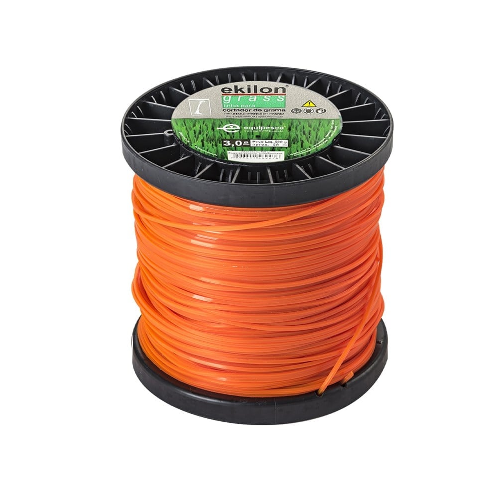 Fio Nylon Quadrado Univesal Ekilon Grass 3.0MM/ 58M 500G | 007.923