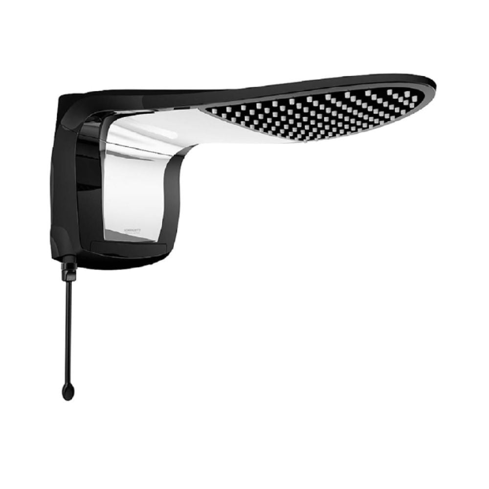 Ducha Lorenzetti Acqua Wave Preta Cromada 127V | 7510088 - imagem 1