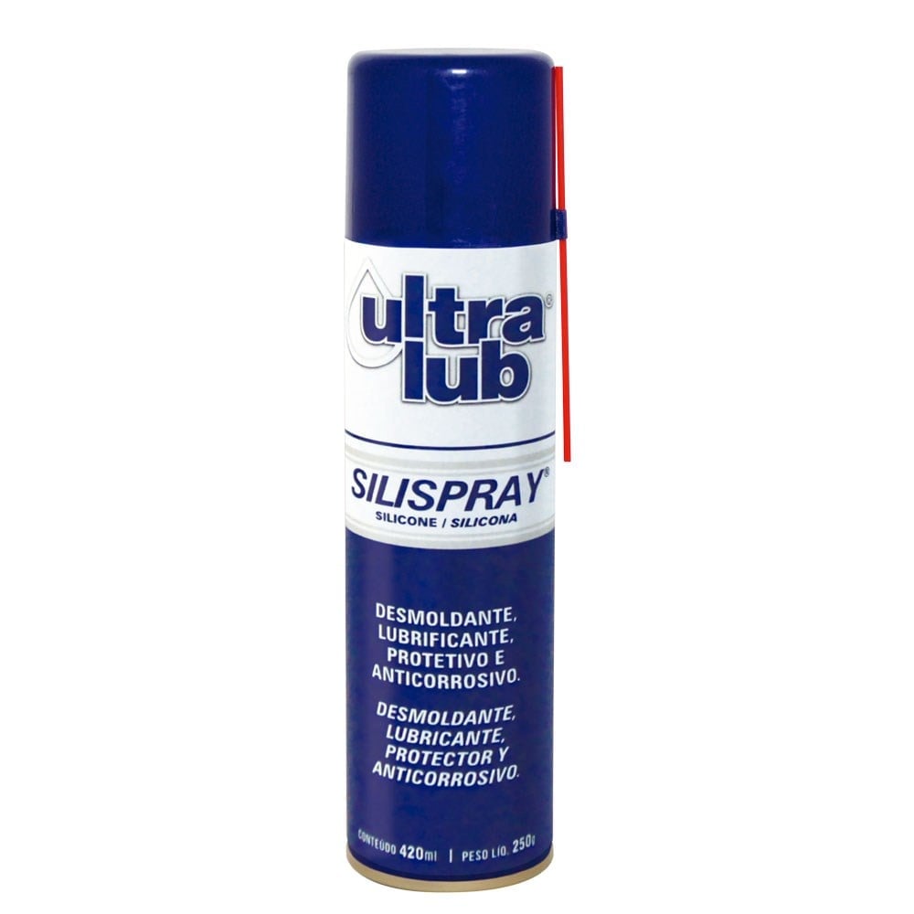 Silicone Desmoldante Silispray Ultralub Butano 420ML 5A1SB5921 - imagem 1