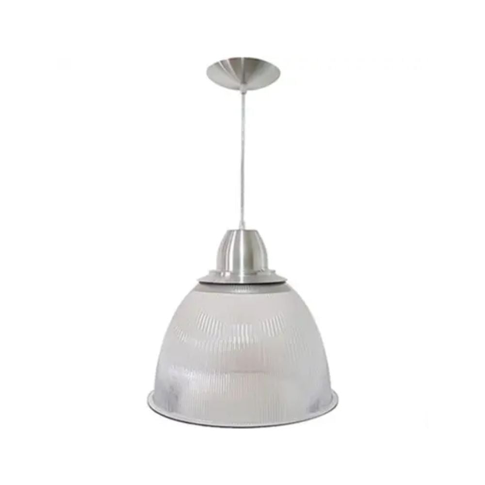 Luminária Prismática Bezelux 16" com Pendente Escovado Reforçado E27 BZSF16EC2 - imagem 1