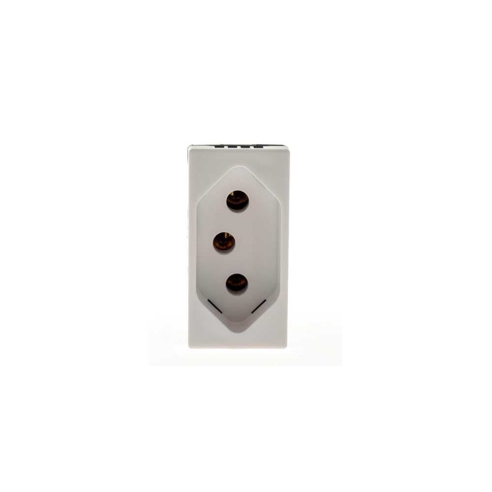 Módulo Pial Plus+ Branco 1 Tomada 20A Borne Parafuso 615060BC